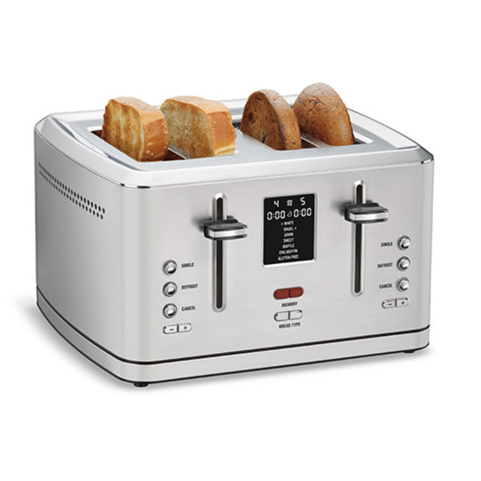 CUISINART 4 Slice Digital Toaster with Memory Set Feature