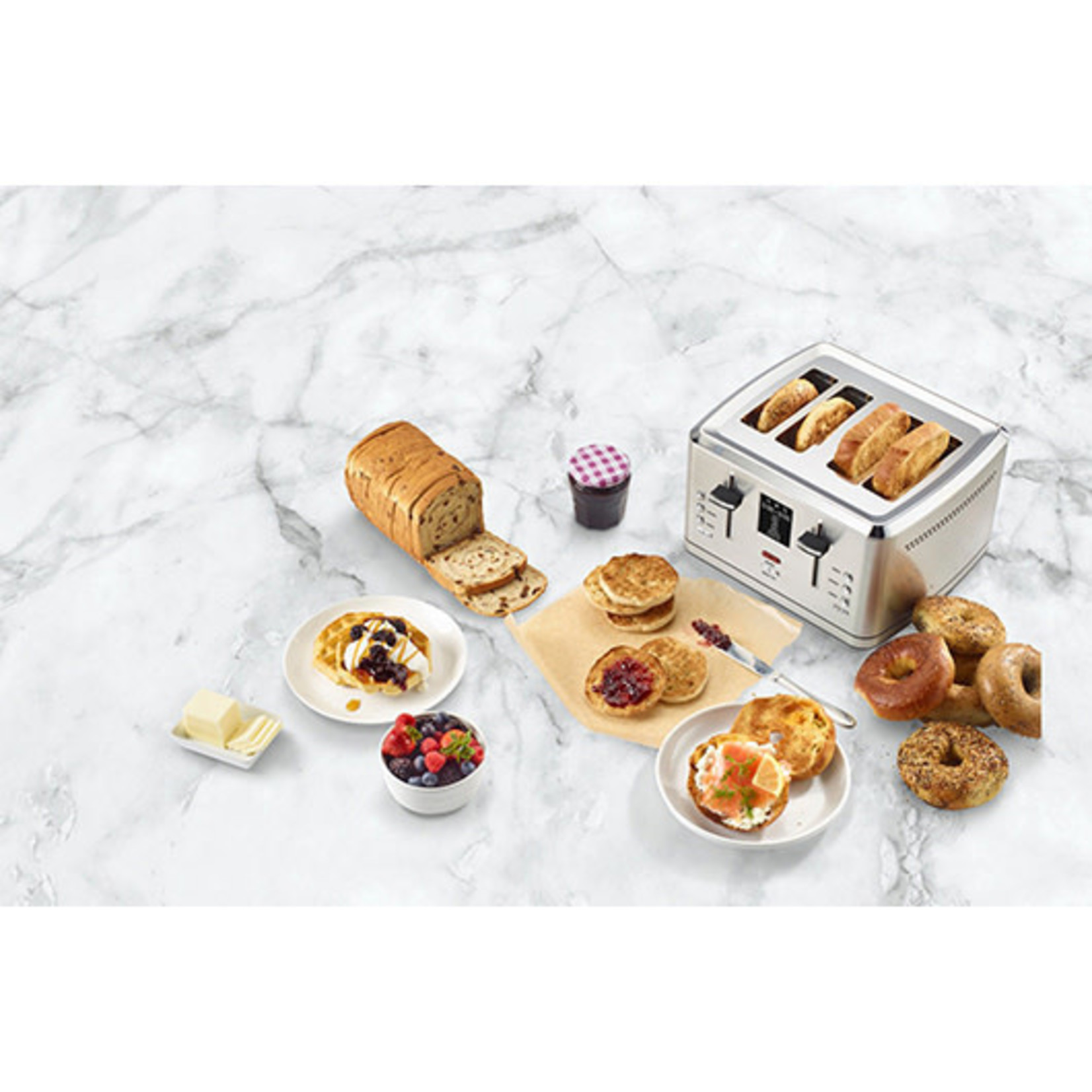 CUISINART 4 Slice Digital Toaster with Memory Set Feature