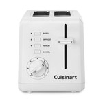CUISINART Grille-pain compact 2 tranches blanc