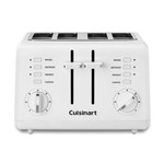 CUISINART Grille-pain compact 4 tranches blanc