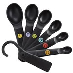 OXO 7-piece Black Measuring Spoon Set