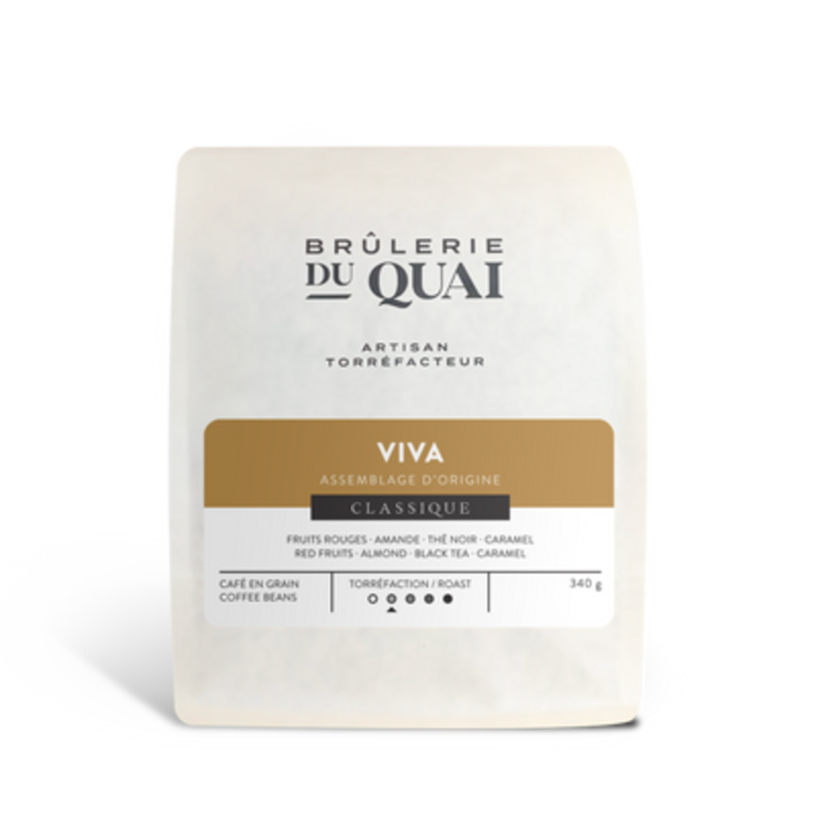 BRÛLERIE DU QUAI Café Viva 340g