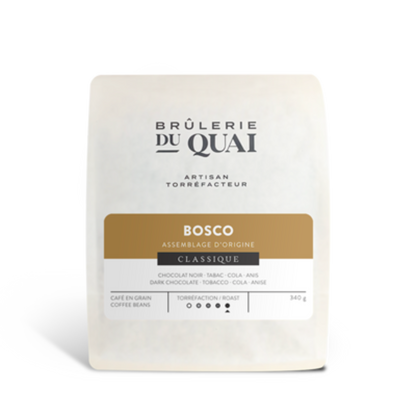 BRÛLERIE DU QUAI Café Bosco 340g