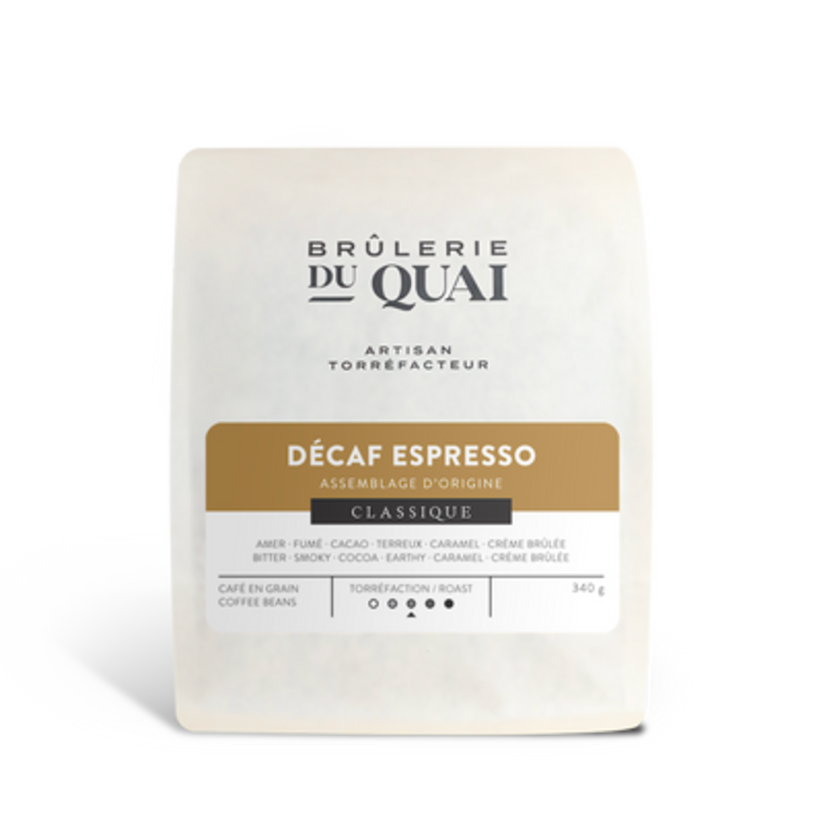 BRÛLERIE DU QUAI Café Décaf Espresso 340g