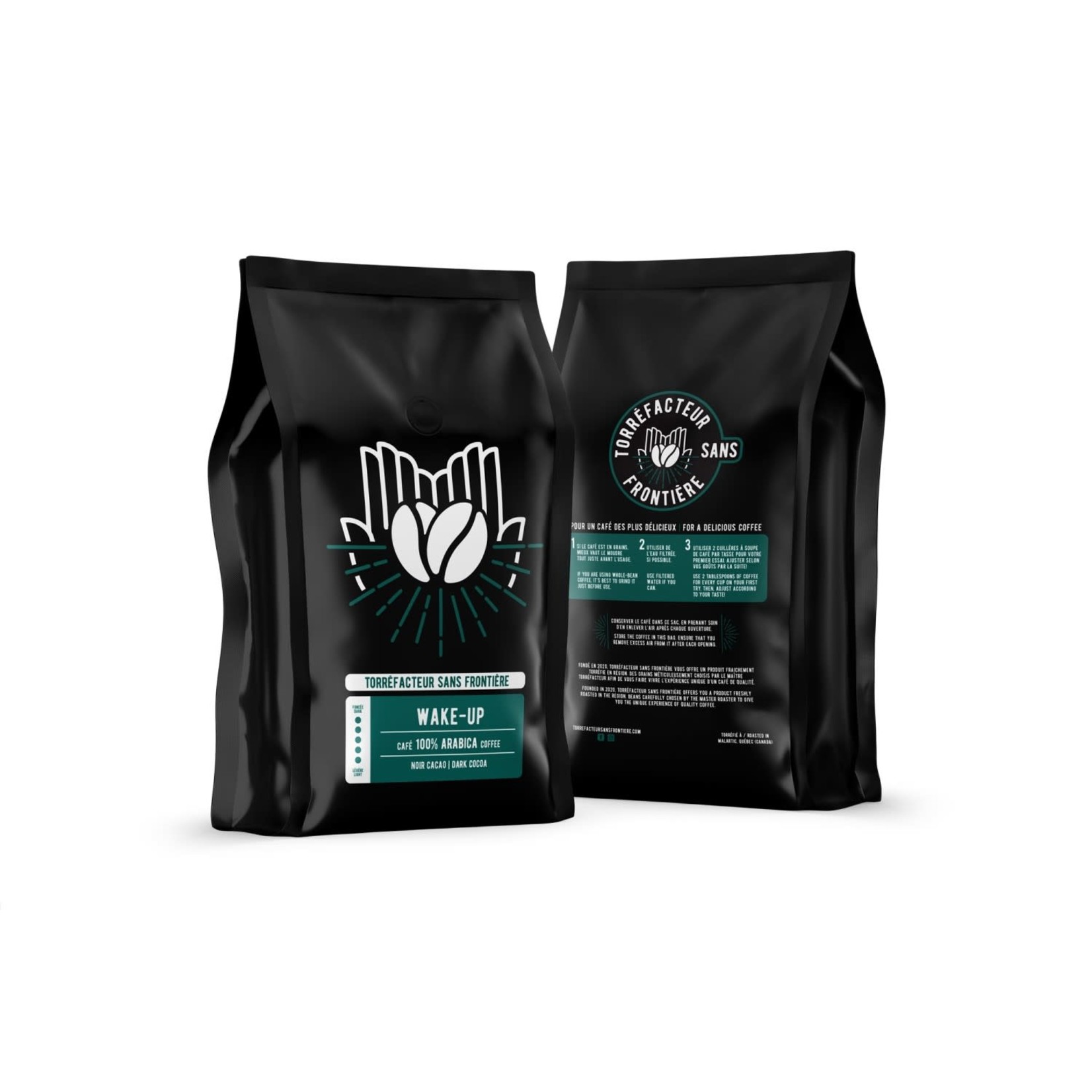 TORRÉFACTEUR SANS FRONTIERE Wake-Up, 454g