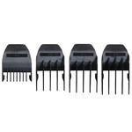 WAHL Set of 4 Trimmer Guides - Black