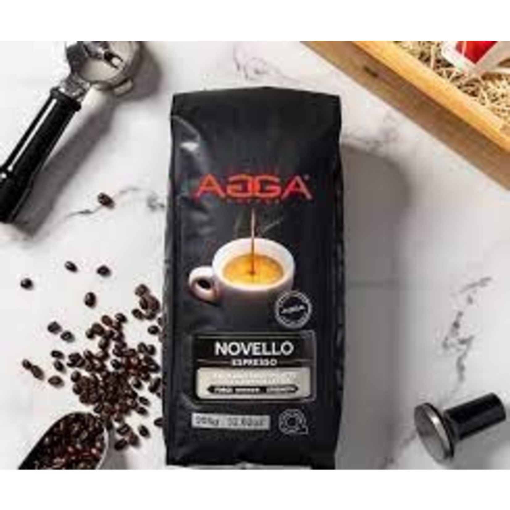 AGGA Café en grains Novello 908g