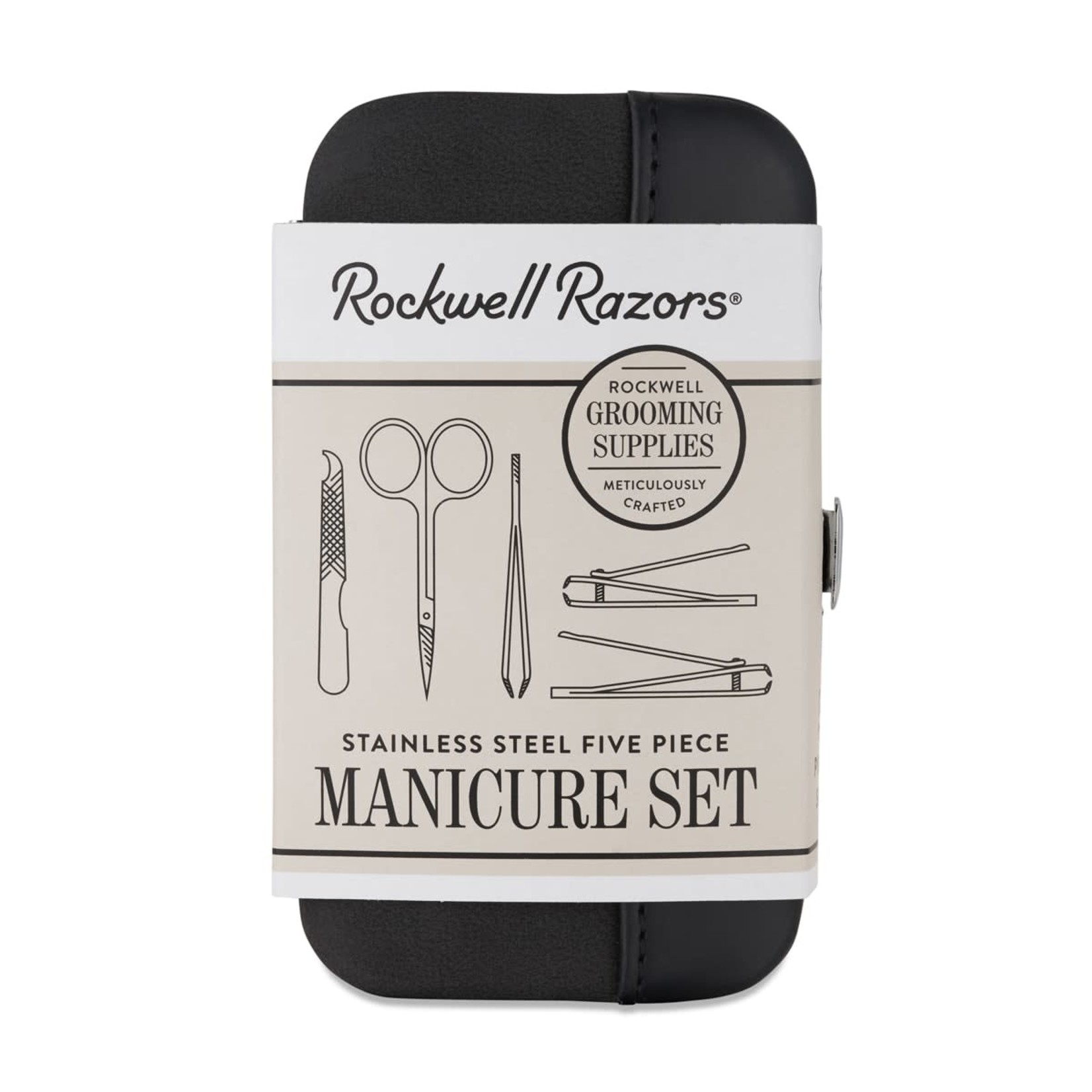 ROCKWELL Stainless Steel Manicure Set (5 piece)