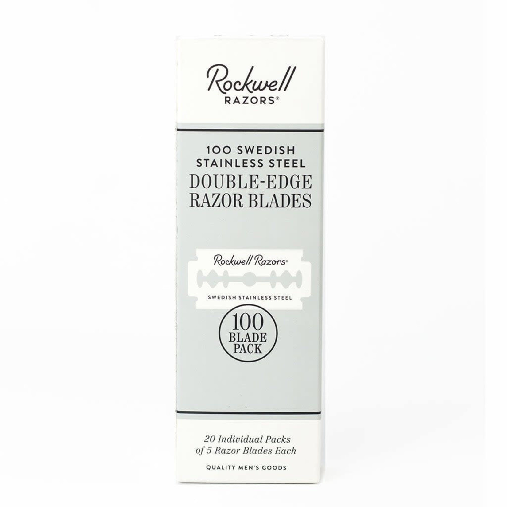 ROCKWELL Double-Edge Razor Blades - 100-Pack