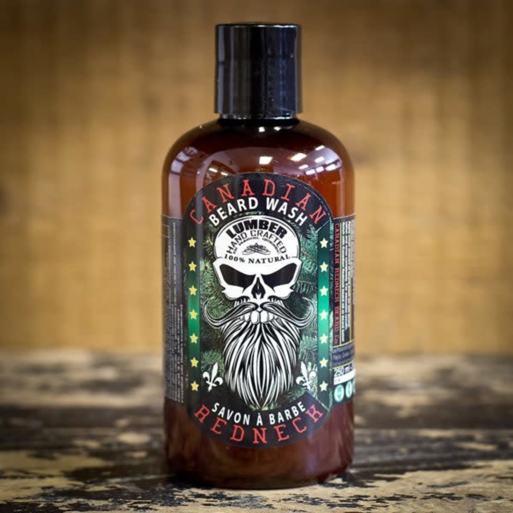CANADIAN REDNECK Shampoing à barbe Lumber 250mL
