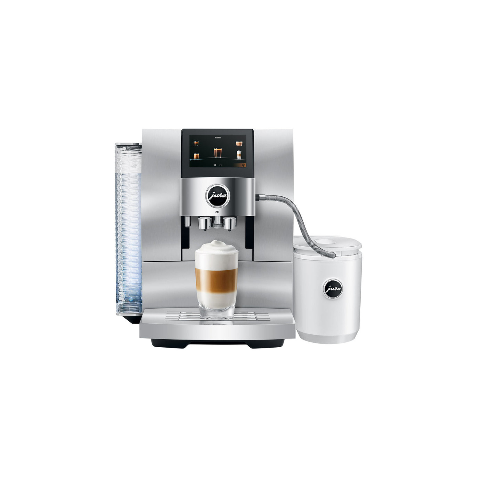 JURA Z10 espresso machine, Aluminium White