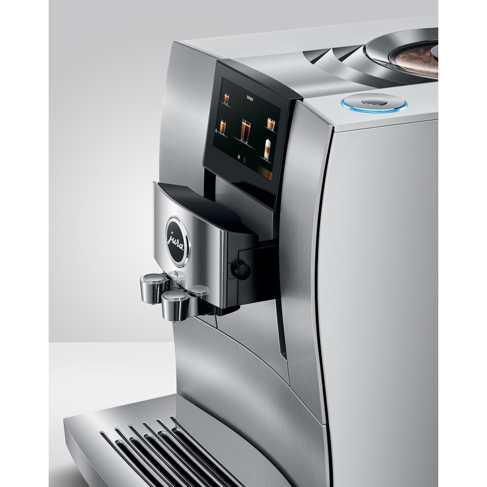 JURA Z10 espresso machine, Aluminium White