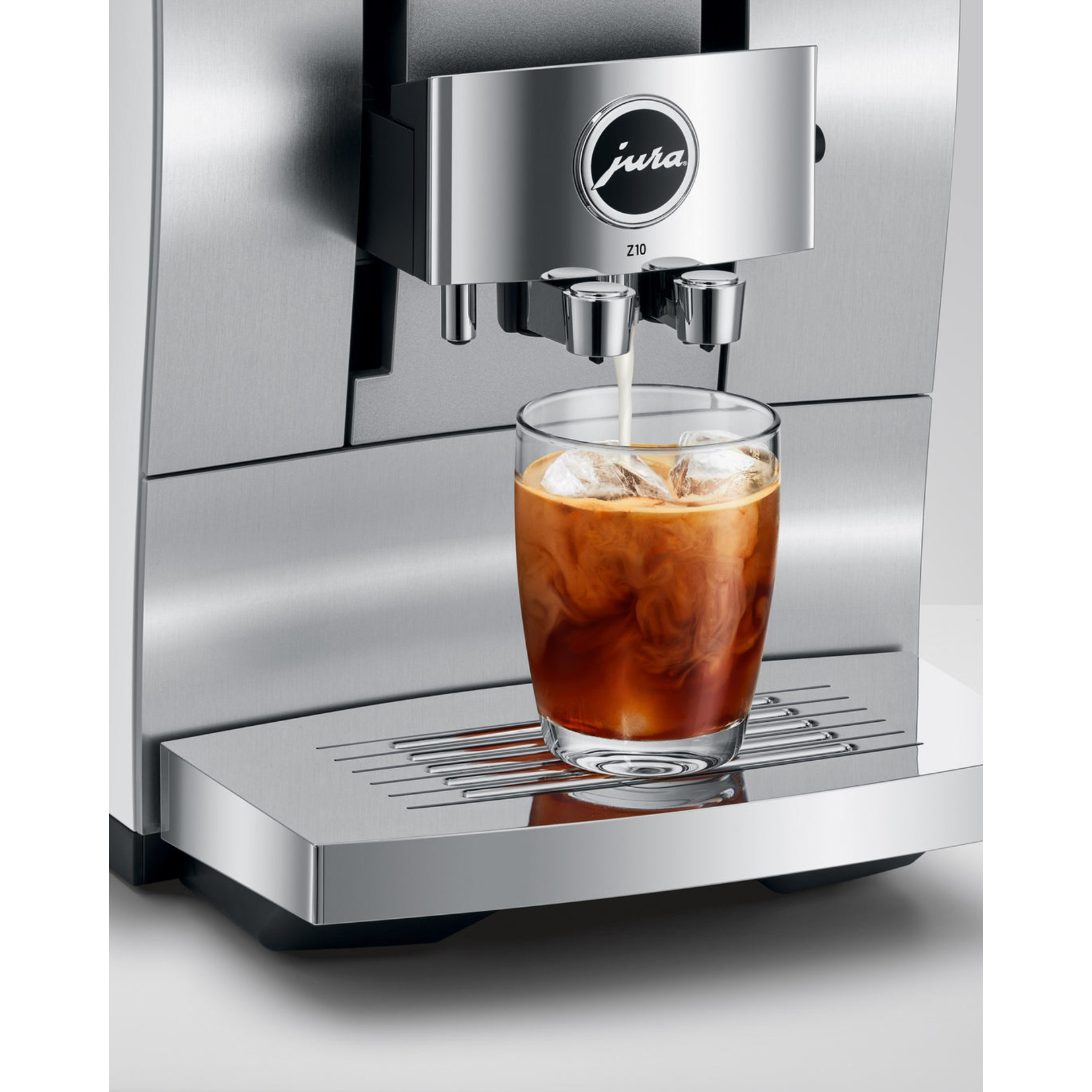 JURA Z10 espresso machine, Aluminium White