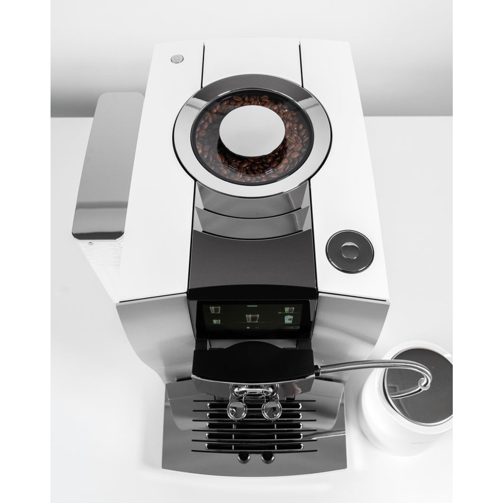 JURA Z10 espresso machine, Aluminium White