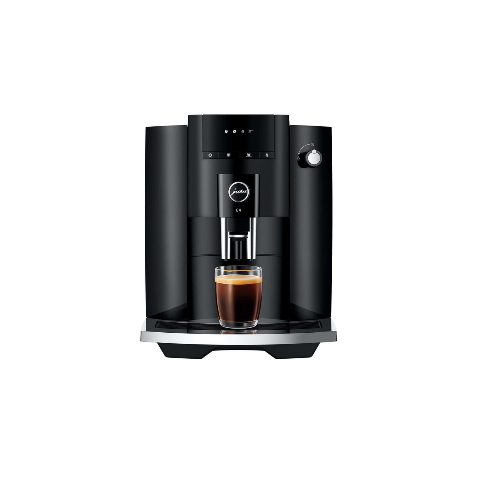 JURA Piano Black E4 Espresso machine