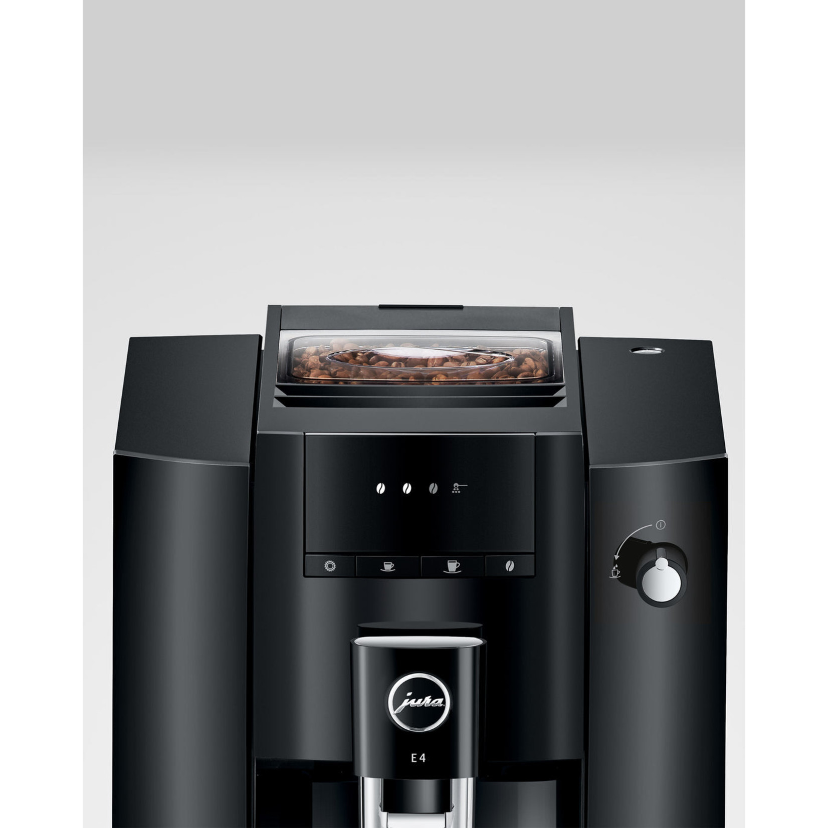 JURA Piano Black E4 Espresso machine