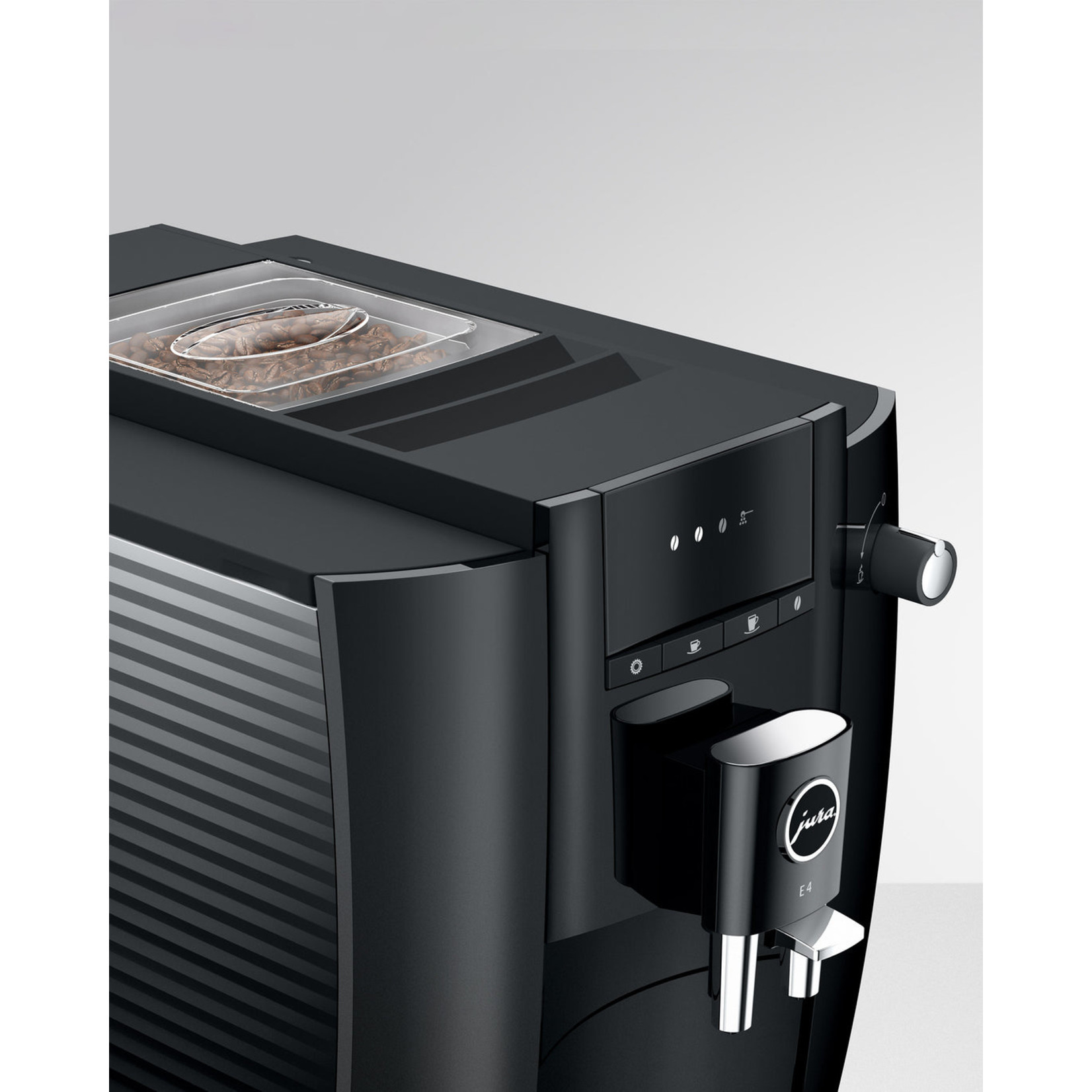 JURA Piano Black E4 Espresso machine