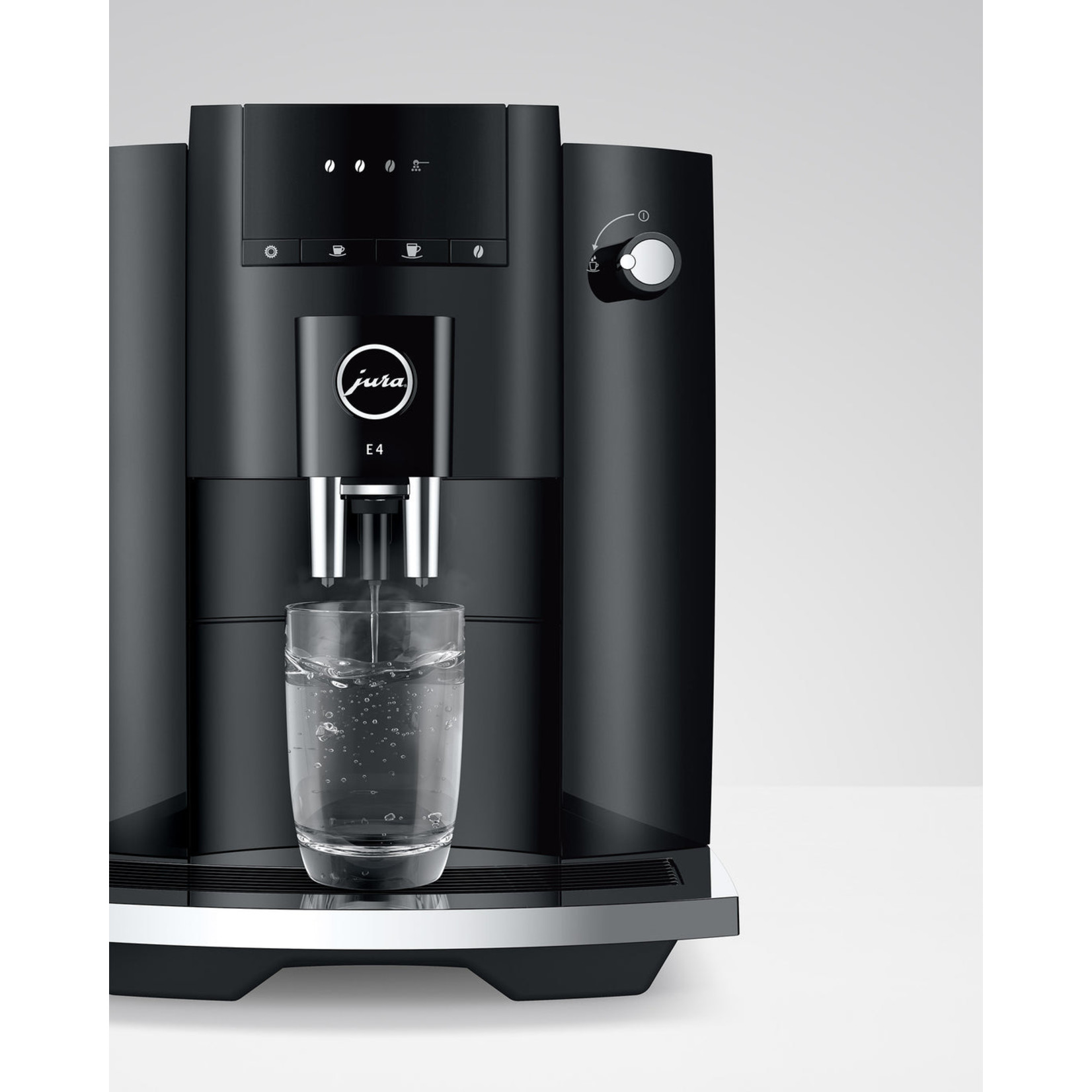 JURA Piano Black E4 Espresso machine