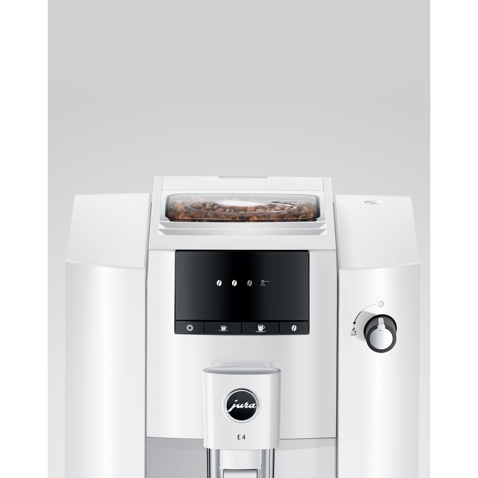 JURA Piano White E4 Espresso machine