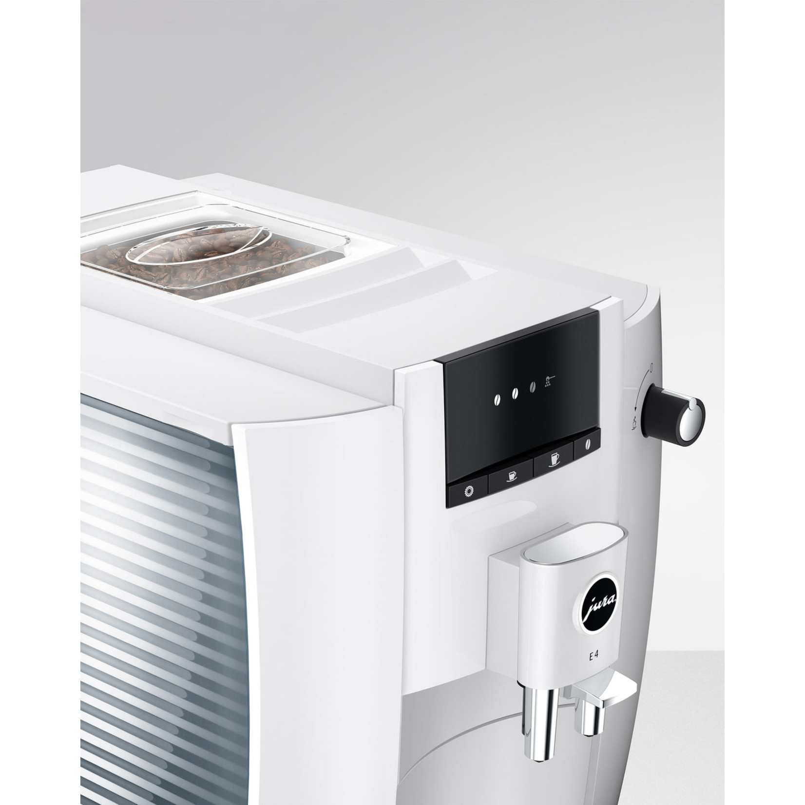 JURA Piano White E4 Espresso machine