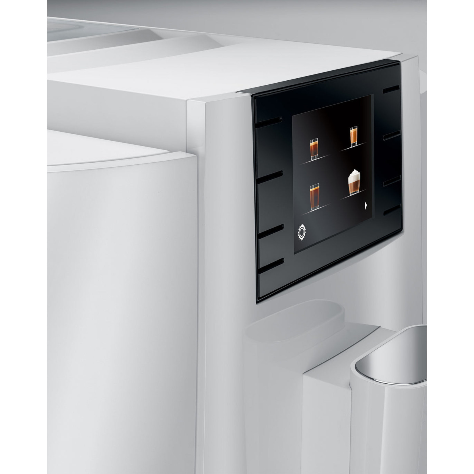 JURA E8 espresso machine, Piano White