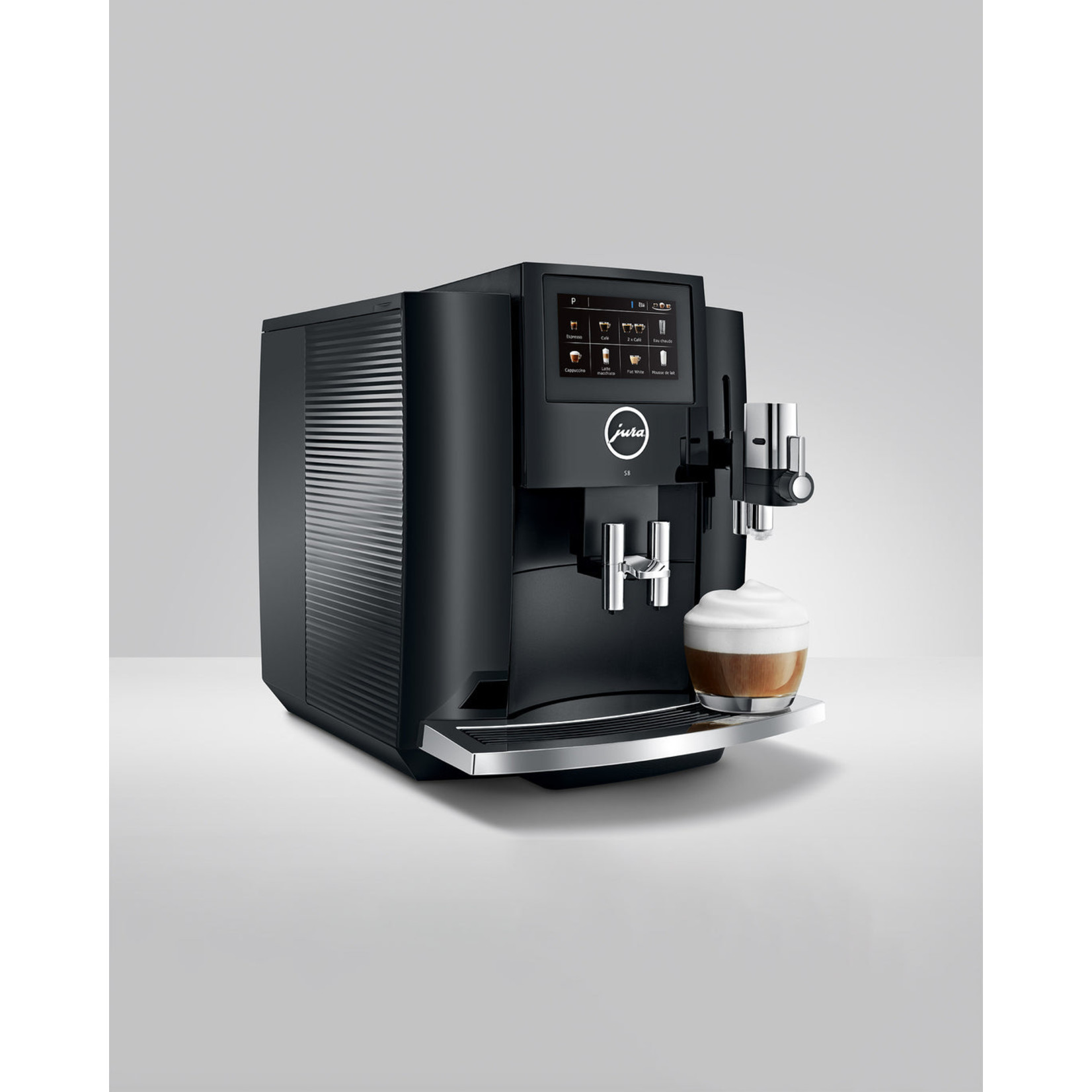 JURA Espresso auto S8 Piano noire (disponible en commande spéciale)