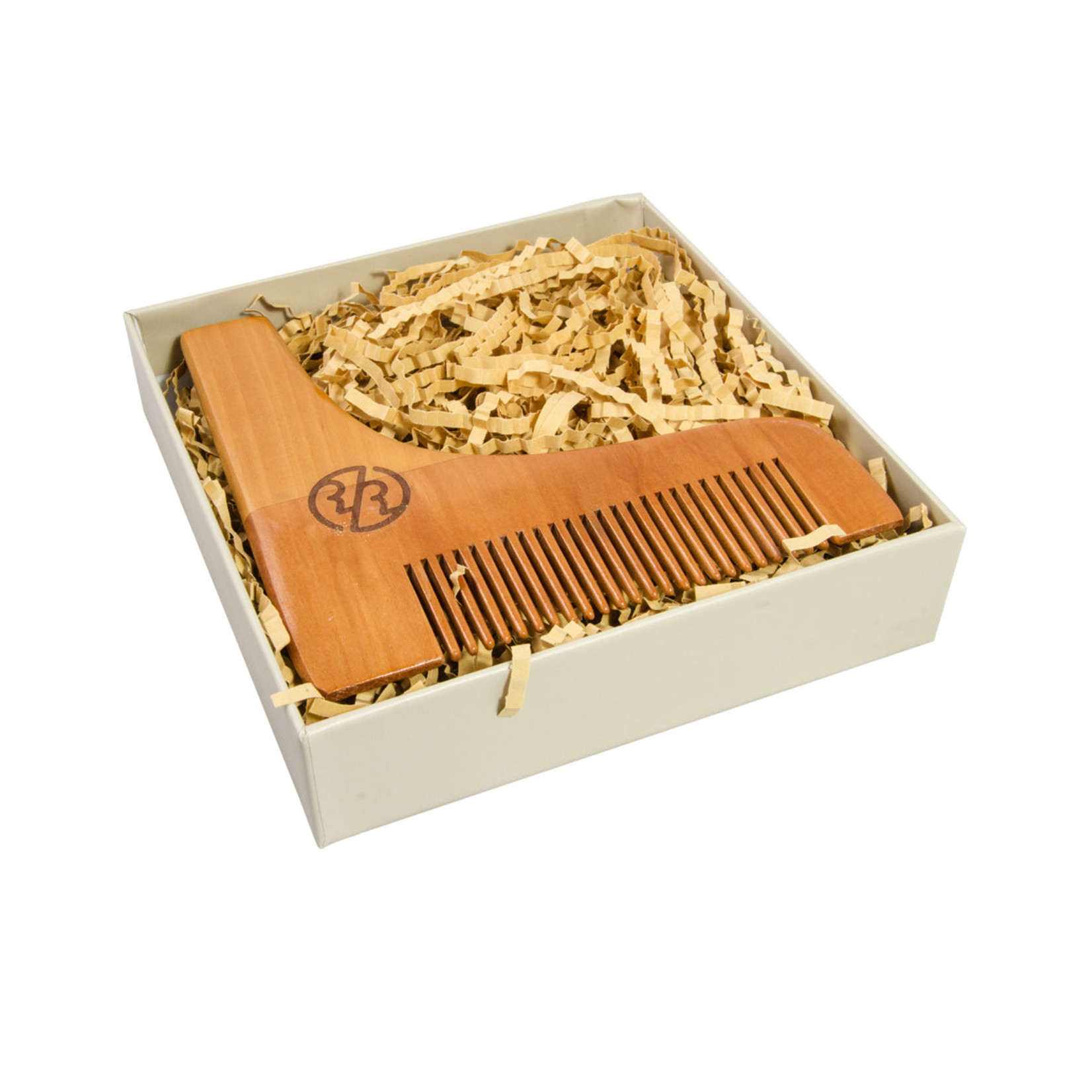 ROCKWELL Beard Shaper Natural Pear Wood