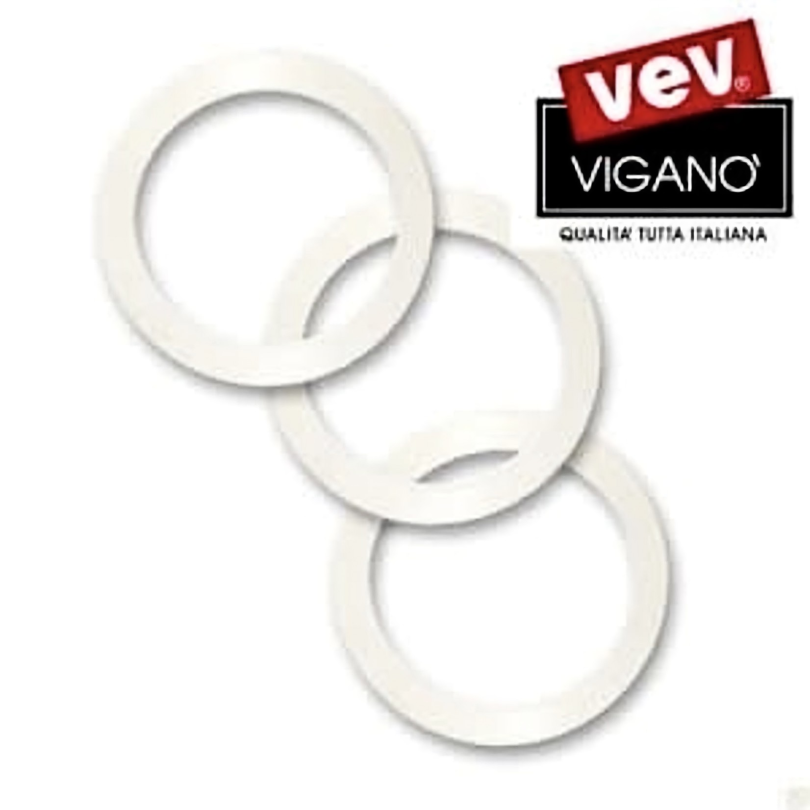 VEV VIGANO Ensemble de 3 joints + filtre 6 tasses