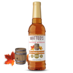 MATTEO'S Sugar Free Coffee Syrup, Maple Bourbon