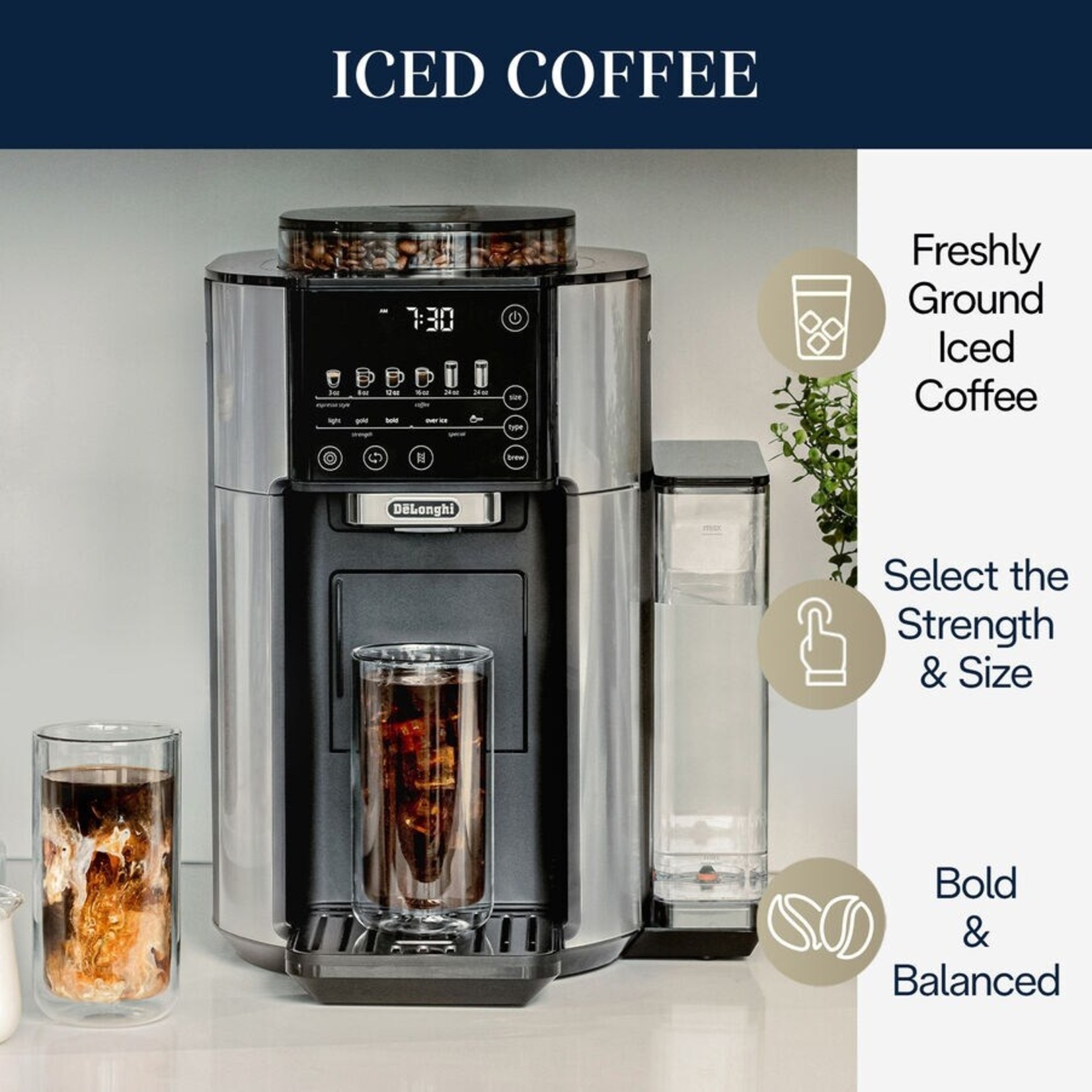 DELONGHI TrueBrew Automatic Coffee Machine