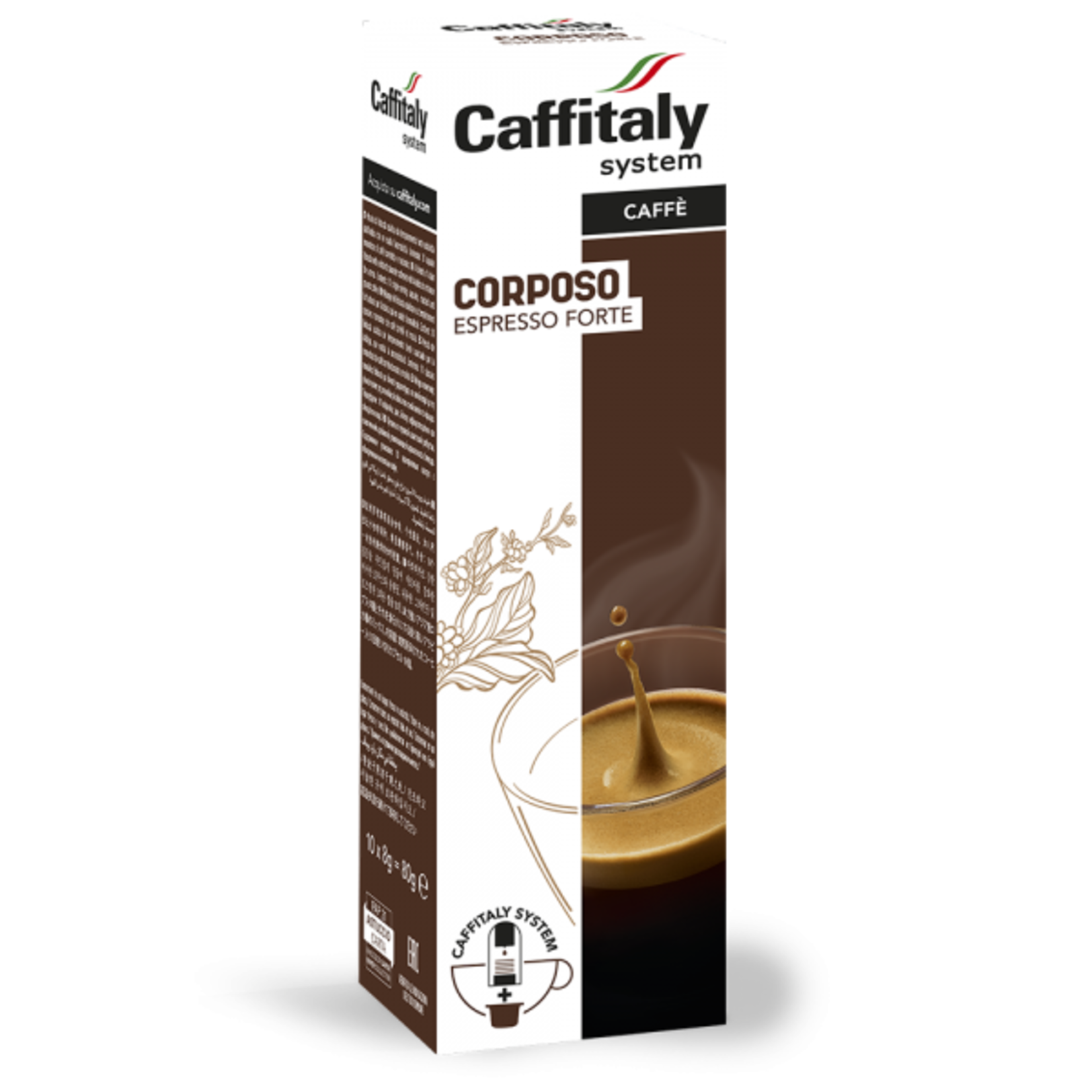 CAFFITALY Capsules Corposo (10 capsules)