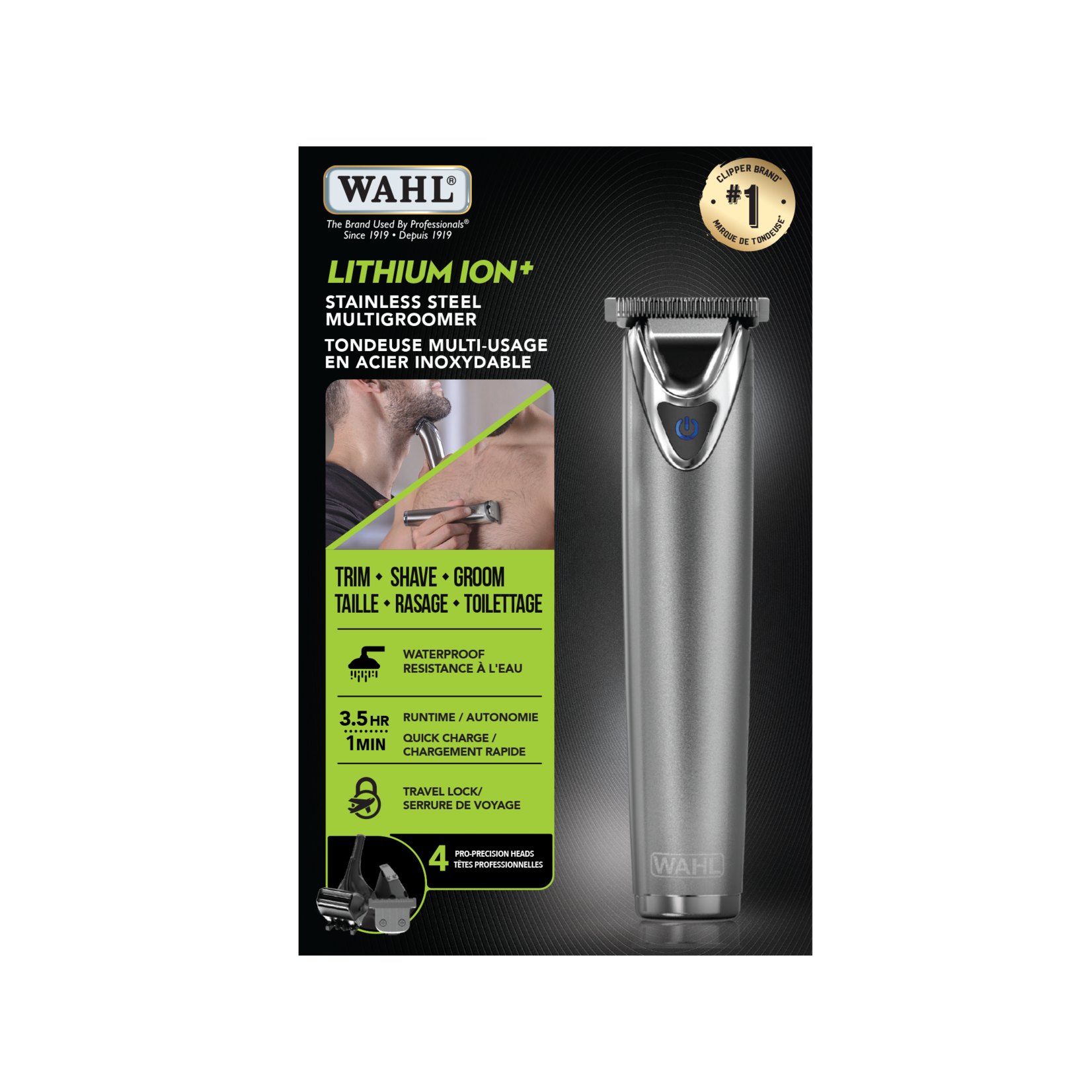 WAHL Lithium ion s/s all in one trimmer