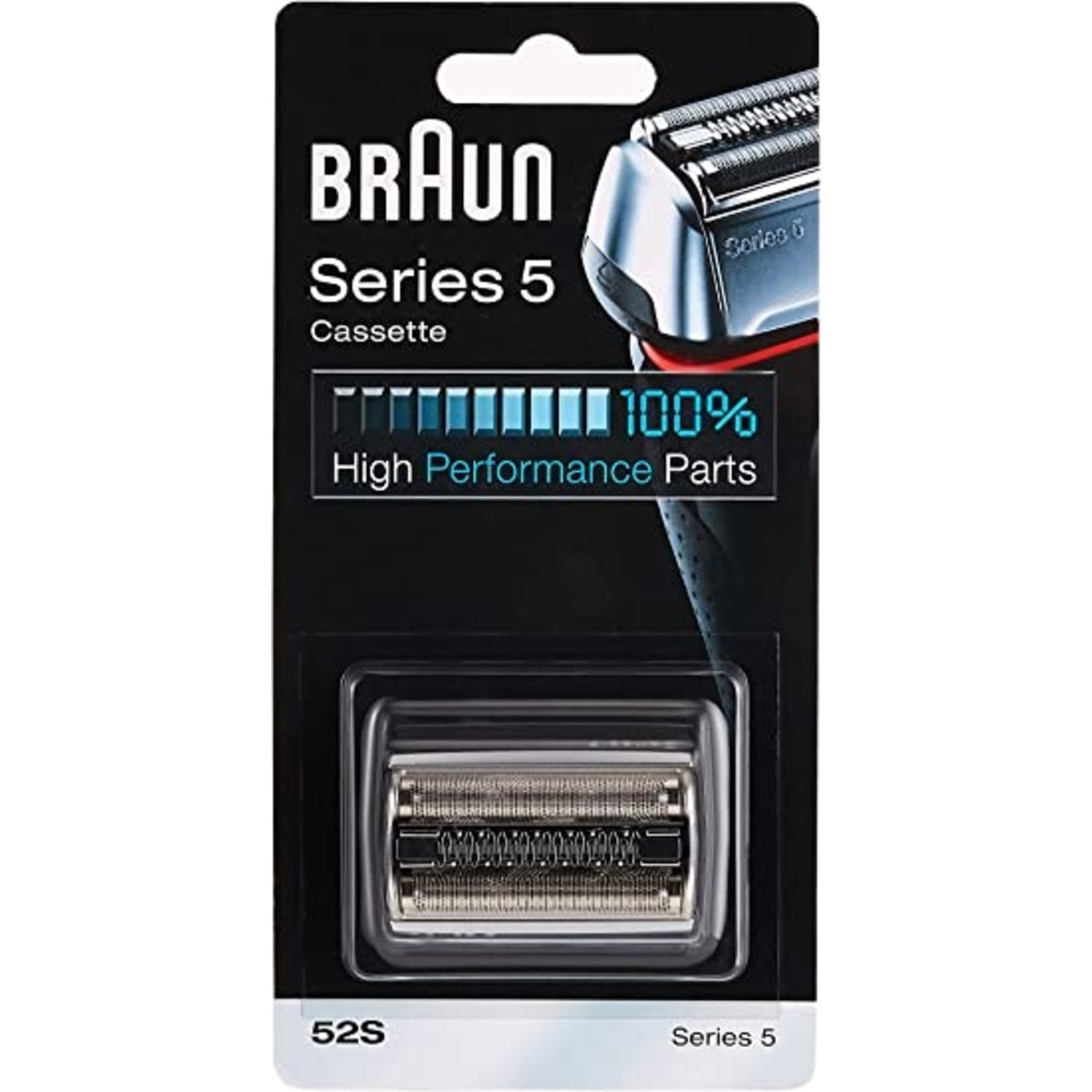 BRAUN Cartouche de remplacement 52S argent