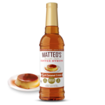 MATTEO'S Sirop à café Crème Caramel 750ml