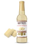 MATTEO'S Sugar Free Coffee Syrup, White Chocolate