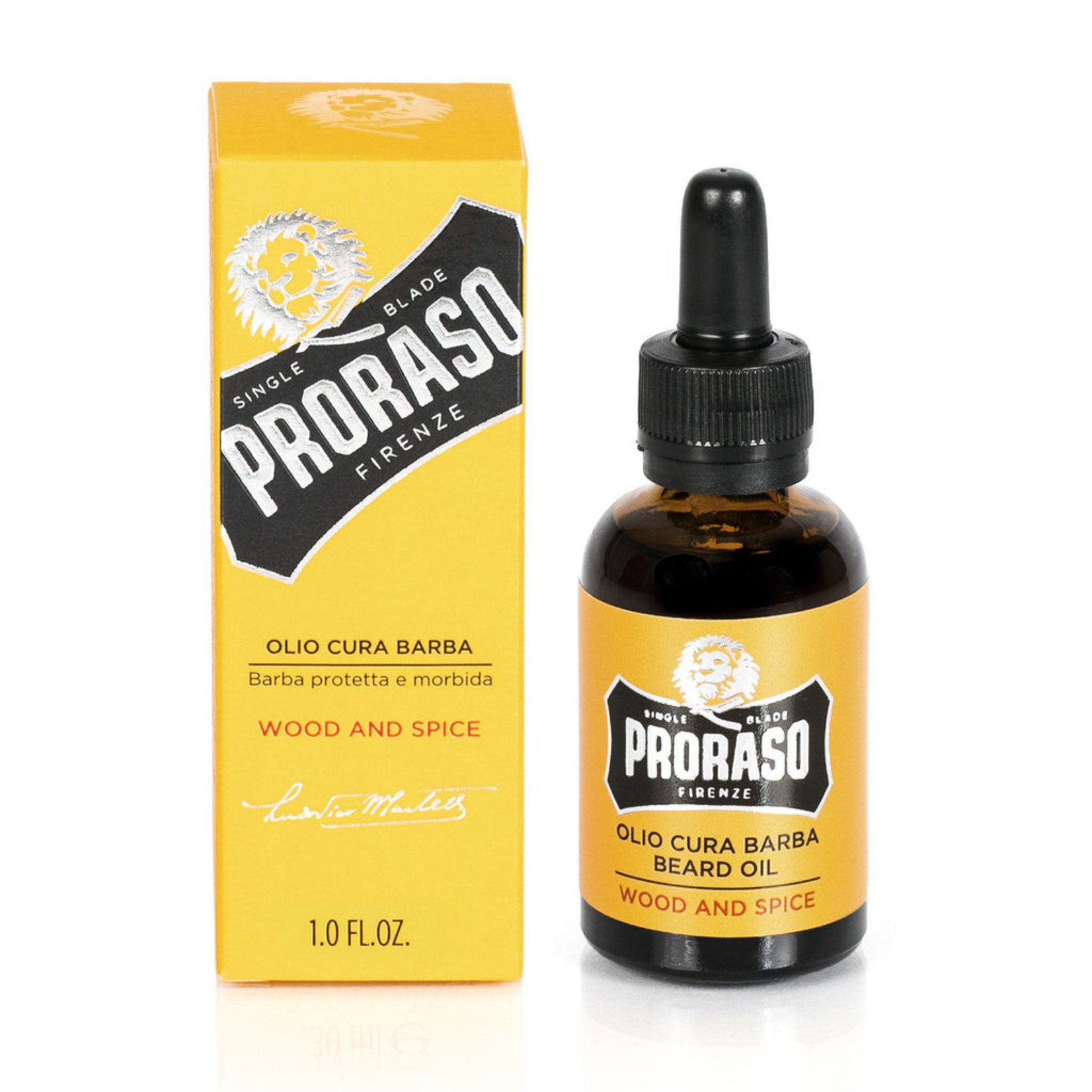 PRORASO Beard Oil Wood and Spice
