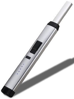 Briquet rechargeable USB Pitmaster Argent
