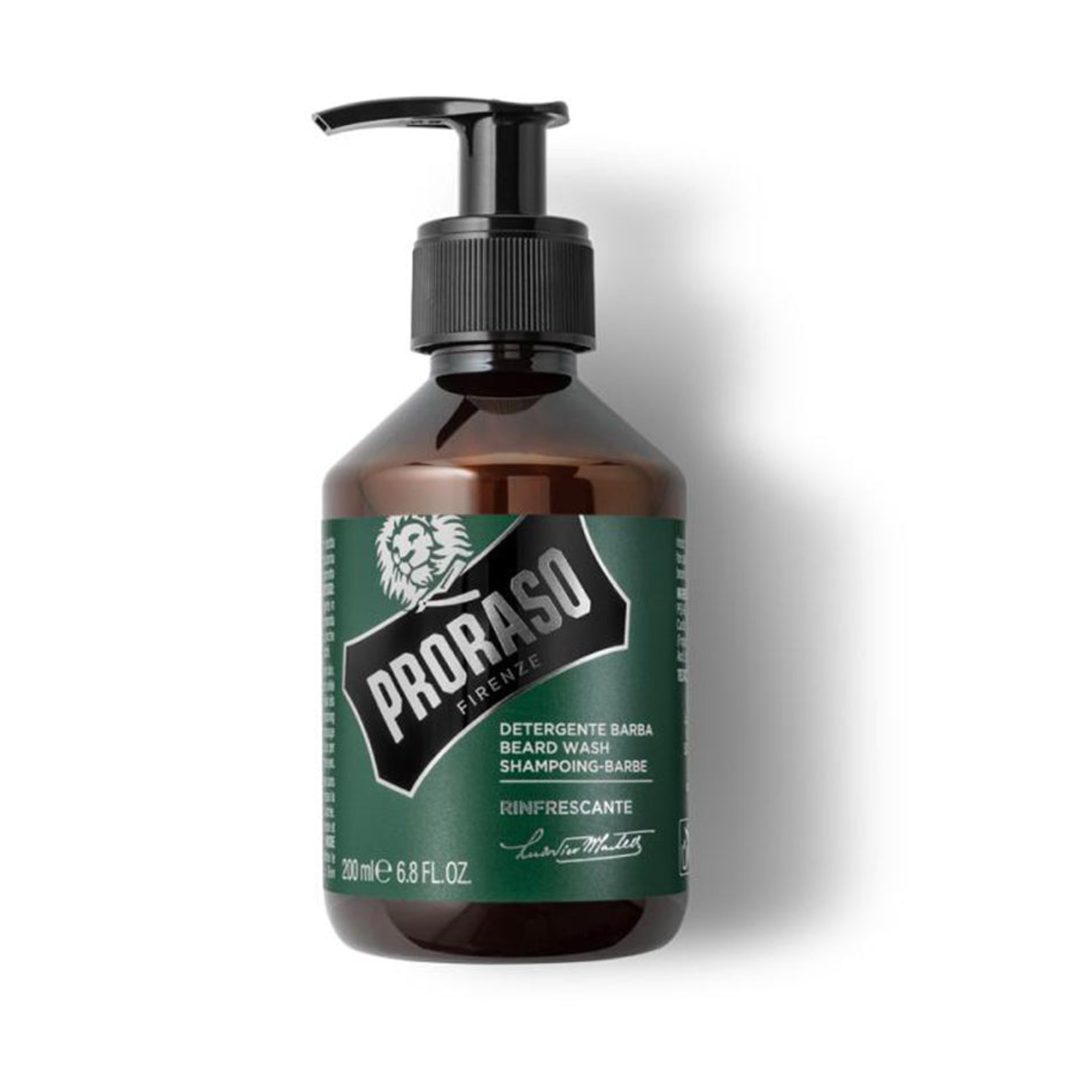 PRORASO Shampoing à barbe Eucalyptus, Bergamote & Romarin 200ml