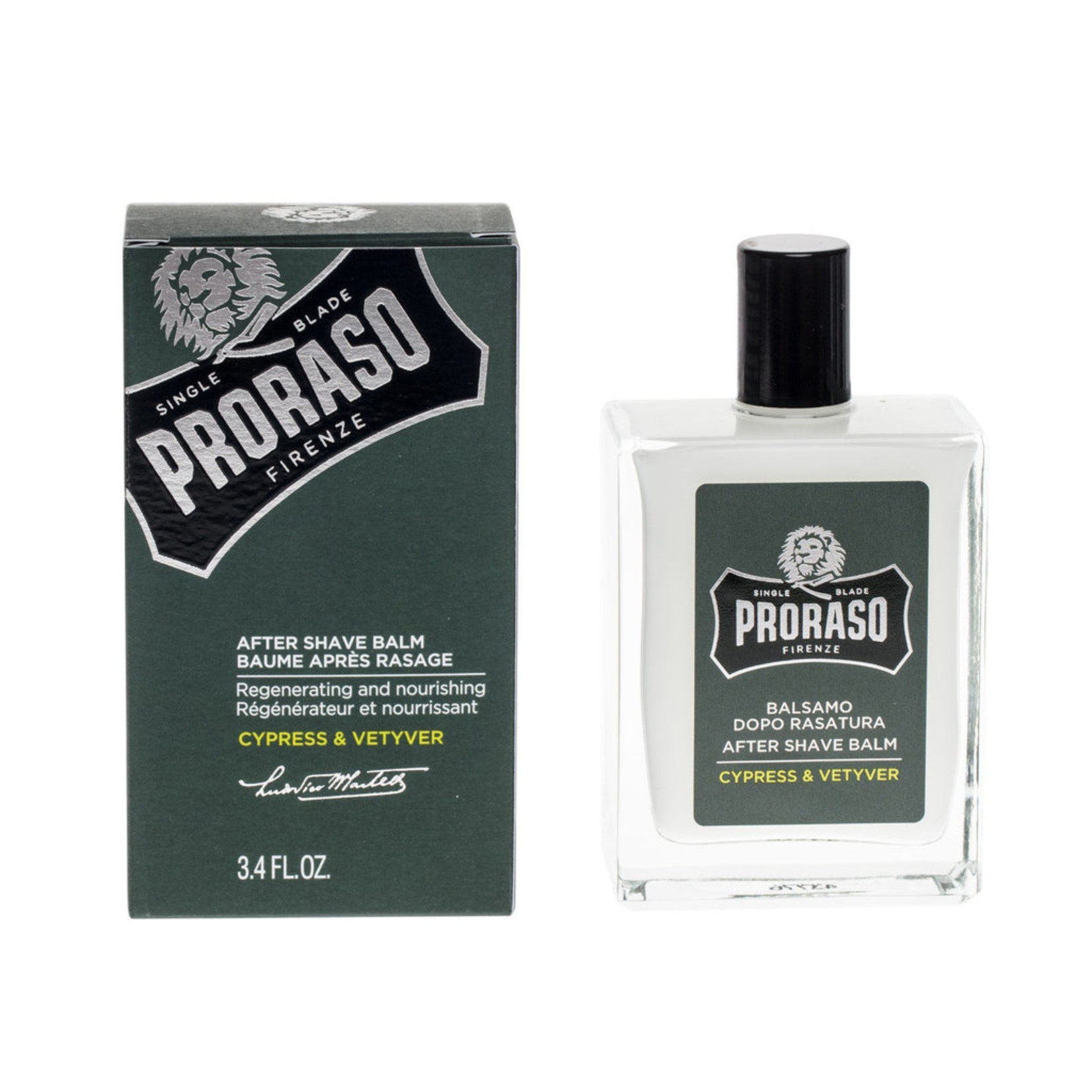 PRORASO Baume après rasage Cyprès & Vétiver 100ml