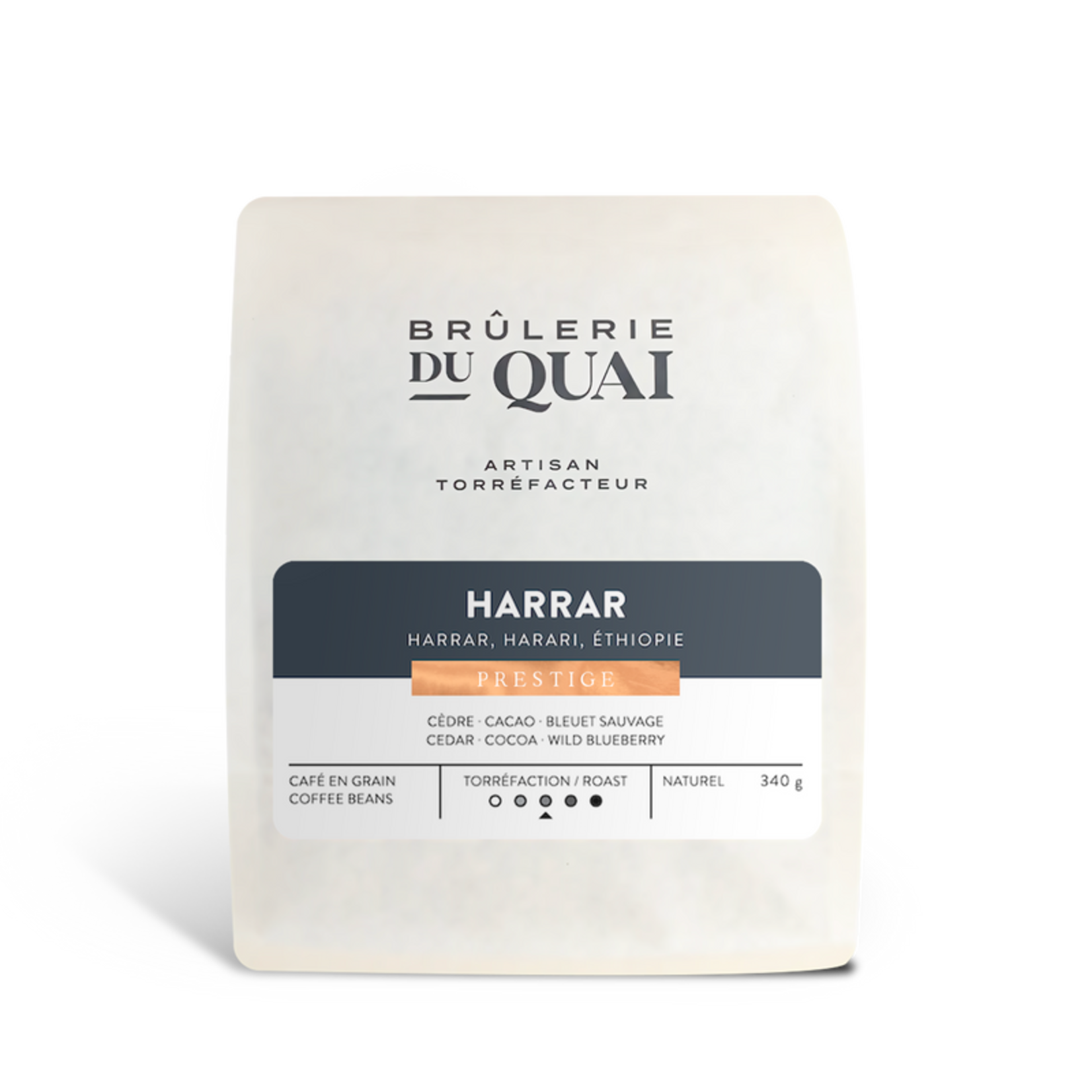 BRÛLERIE DU QUAI Café Harrar 340g