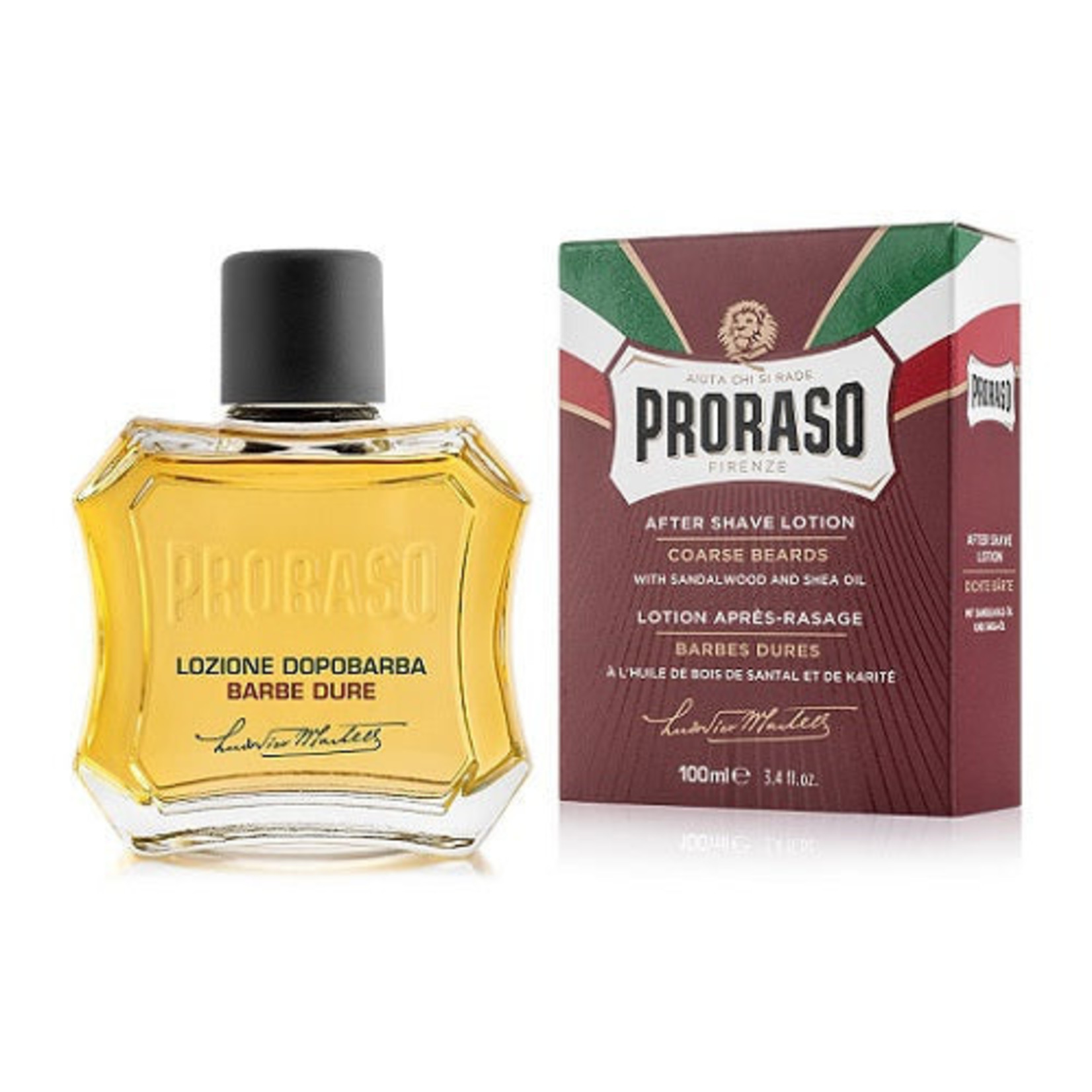 PRORASO Lotion  Coarse beards
