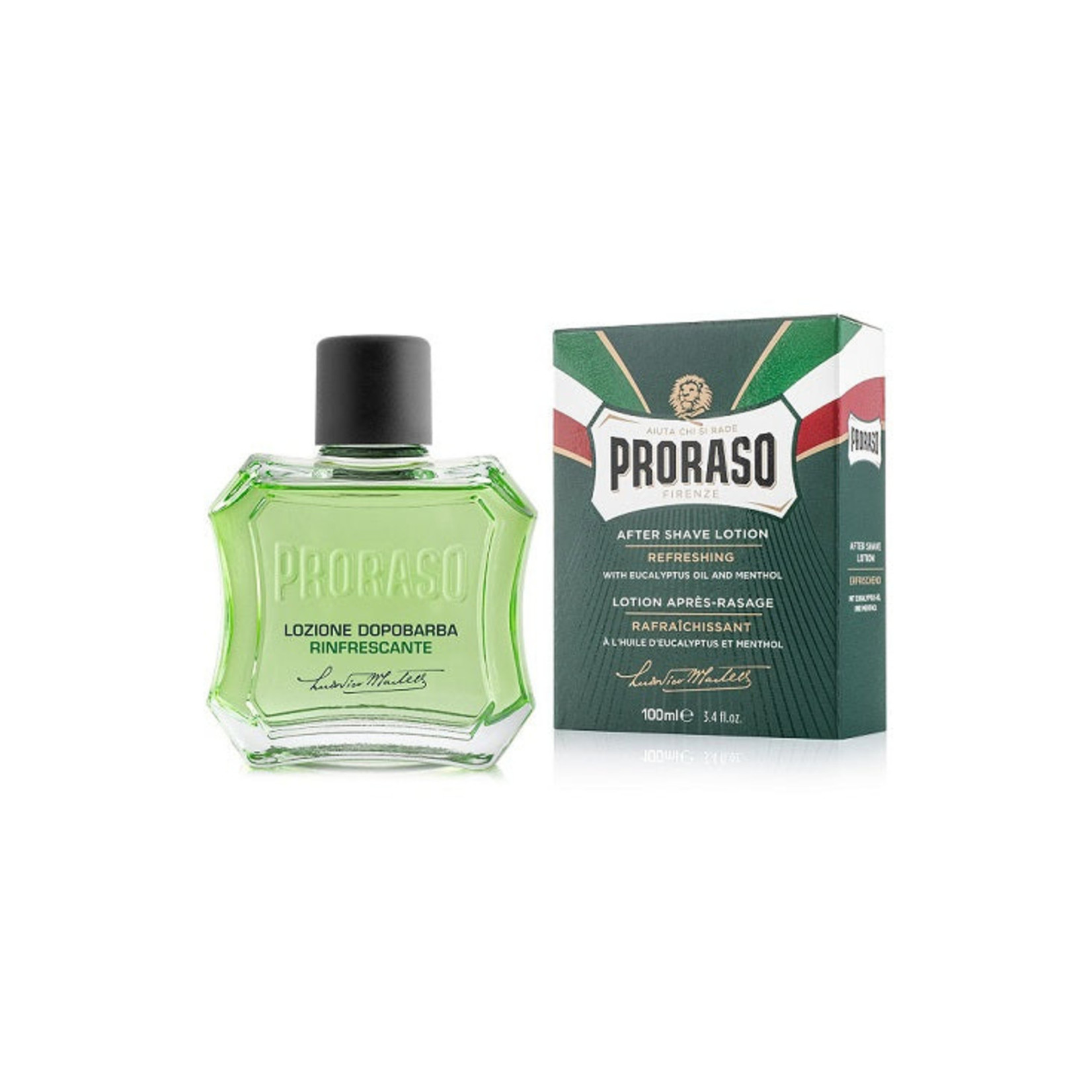 PRORASO Lotion après-rasage Eucalyptus & Menthol 100ml