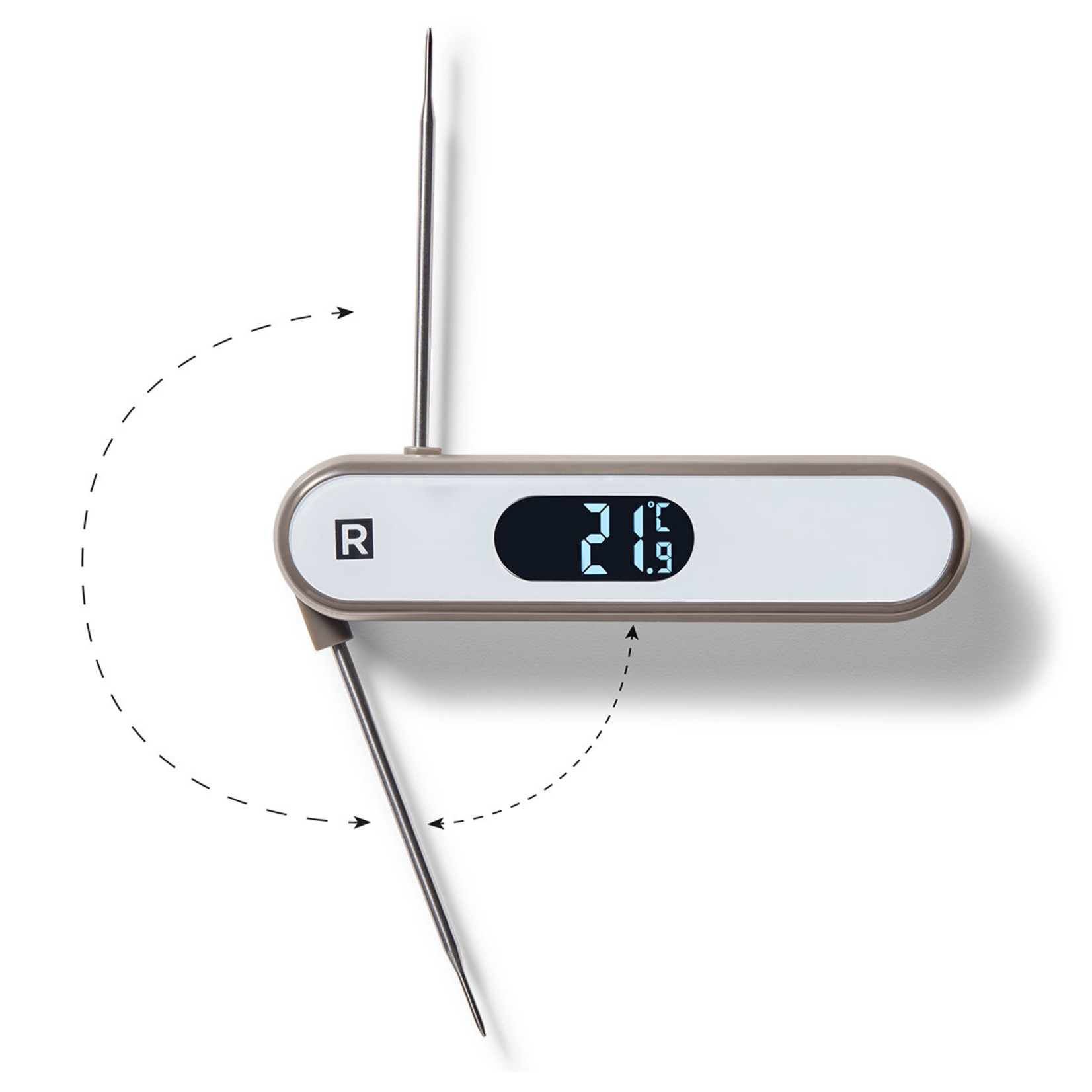 RICARDO Digital Folding Probe Thermometer