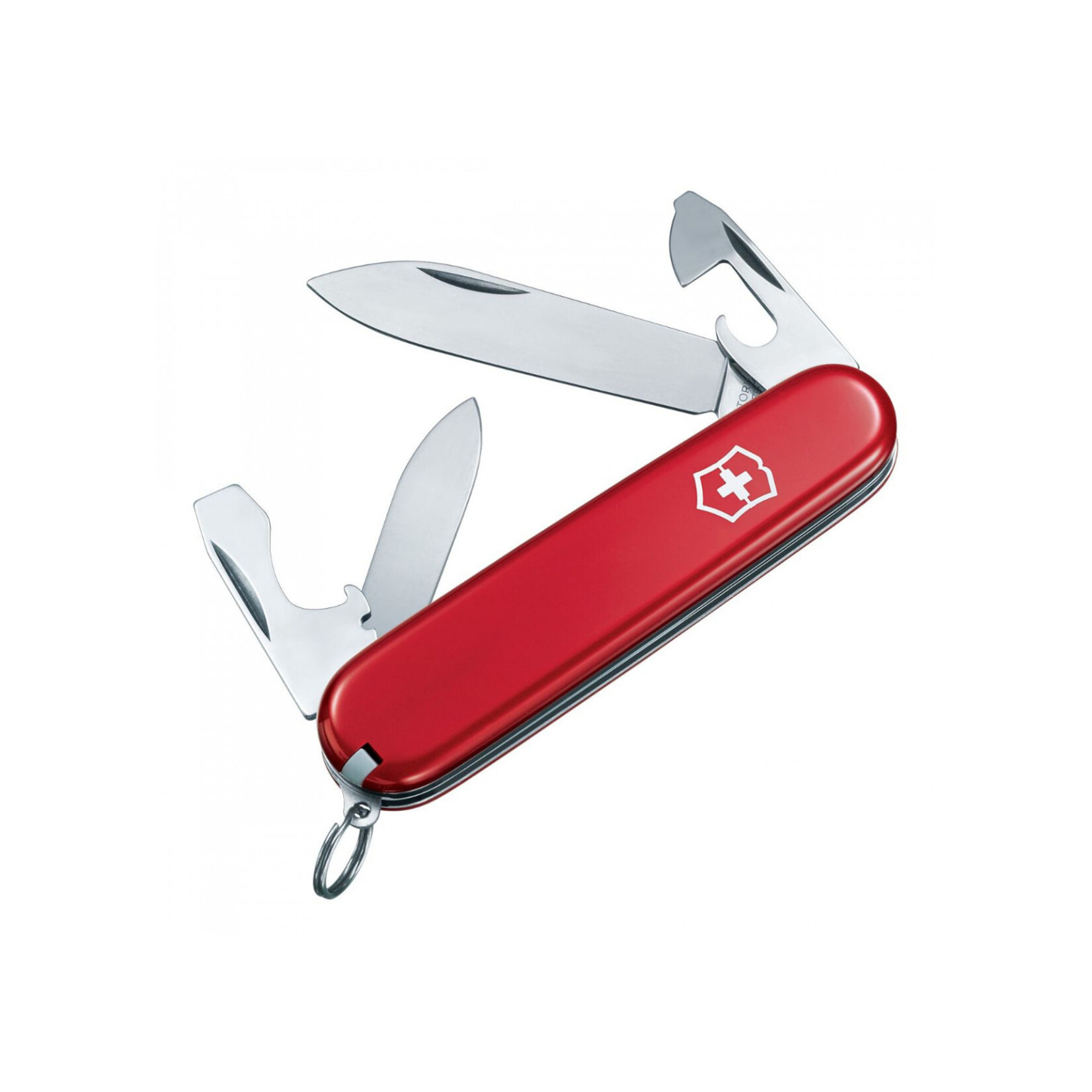 VICTORINOX Red Pocket Knife Recruit, 84mm