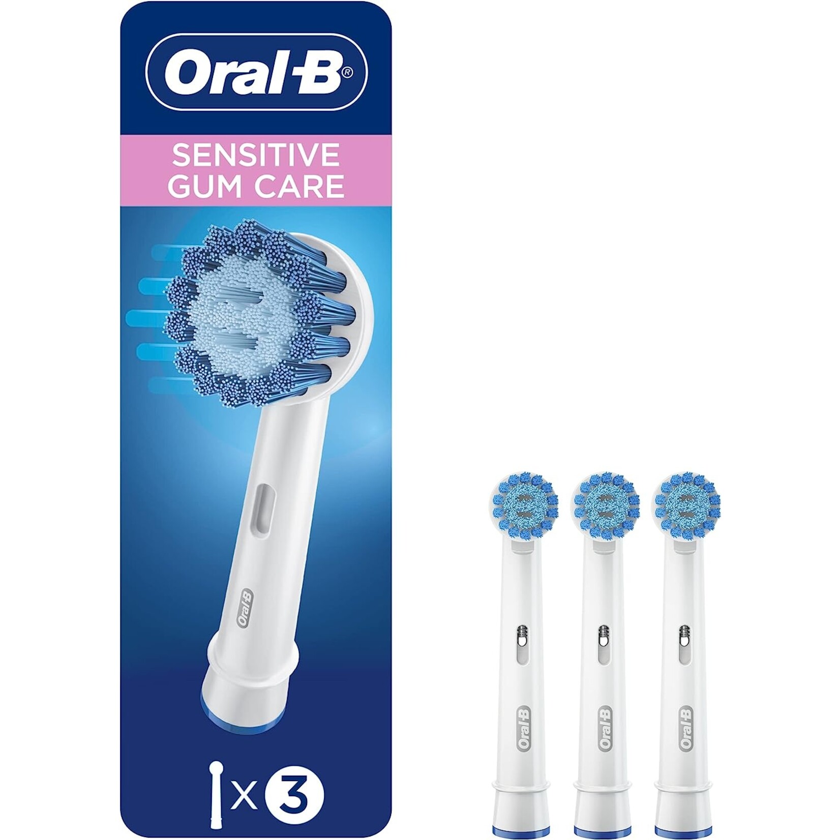 ORAL B Brosse de Remplacement Sensitive Gum Care