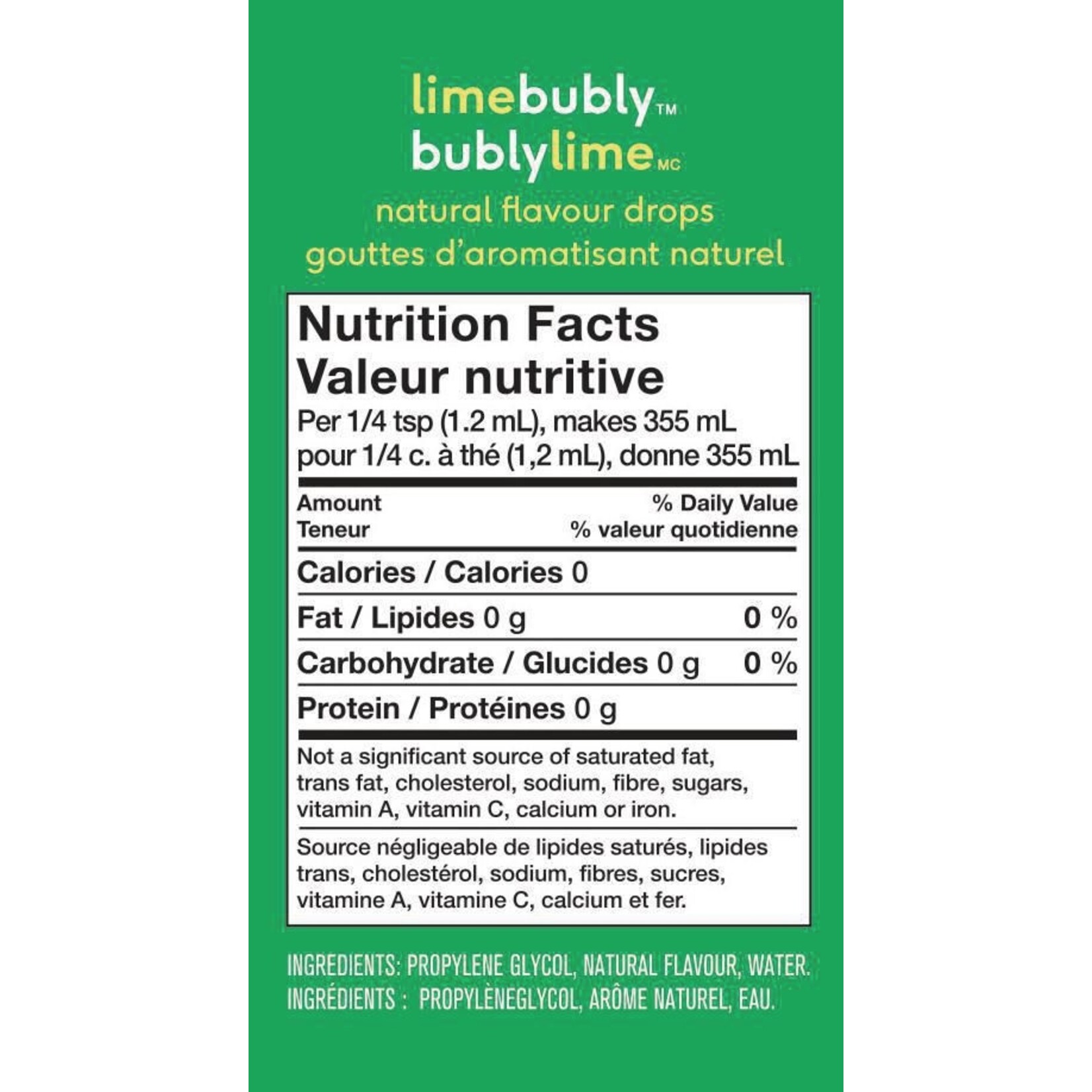 SODASTREAM Bubly Drops Lime 40 ml