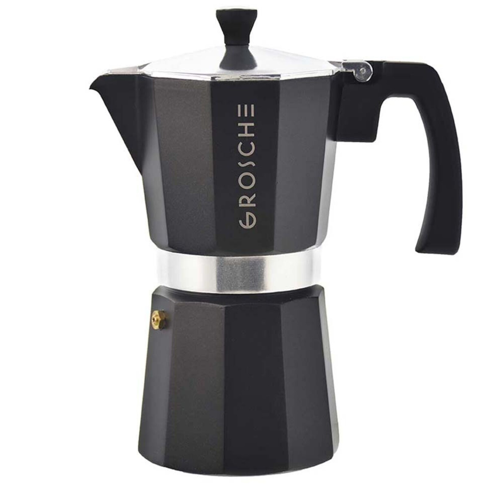 GROSCHE MILANO Stovetop Espresso Maker, Moka Pot - 12 Cup