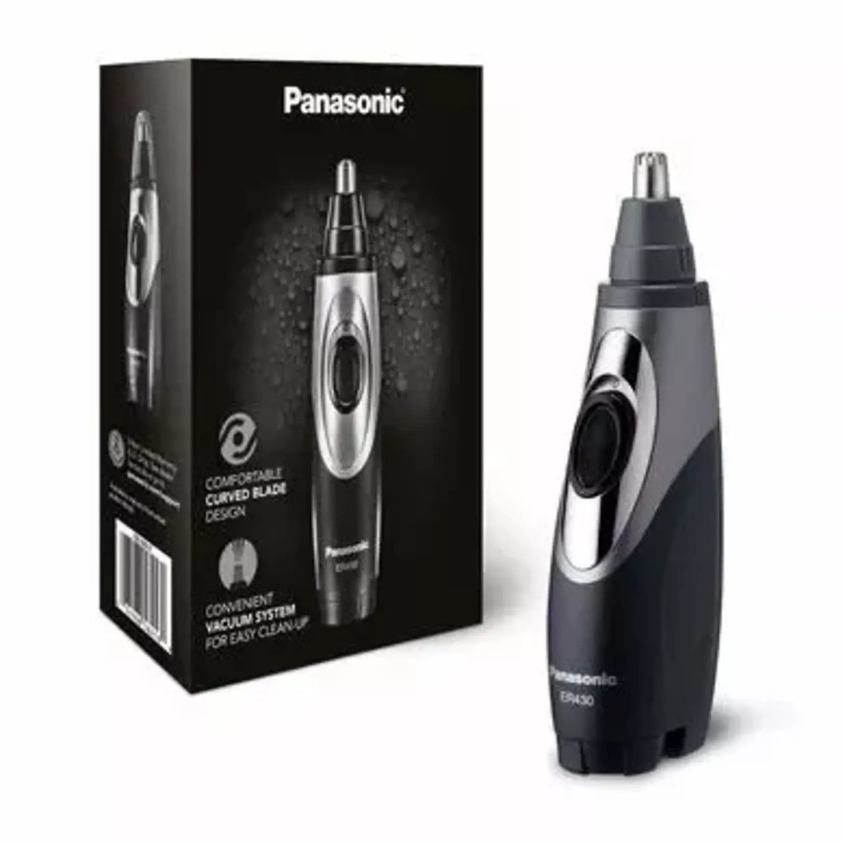 PANASONIC Nose & Ear Hair Trimmer with Built-in Vacuum