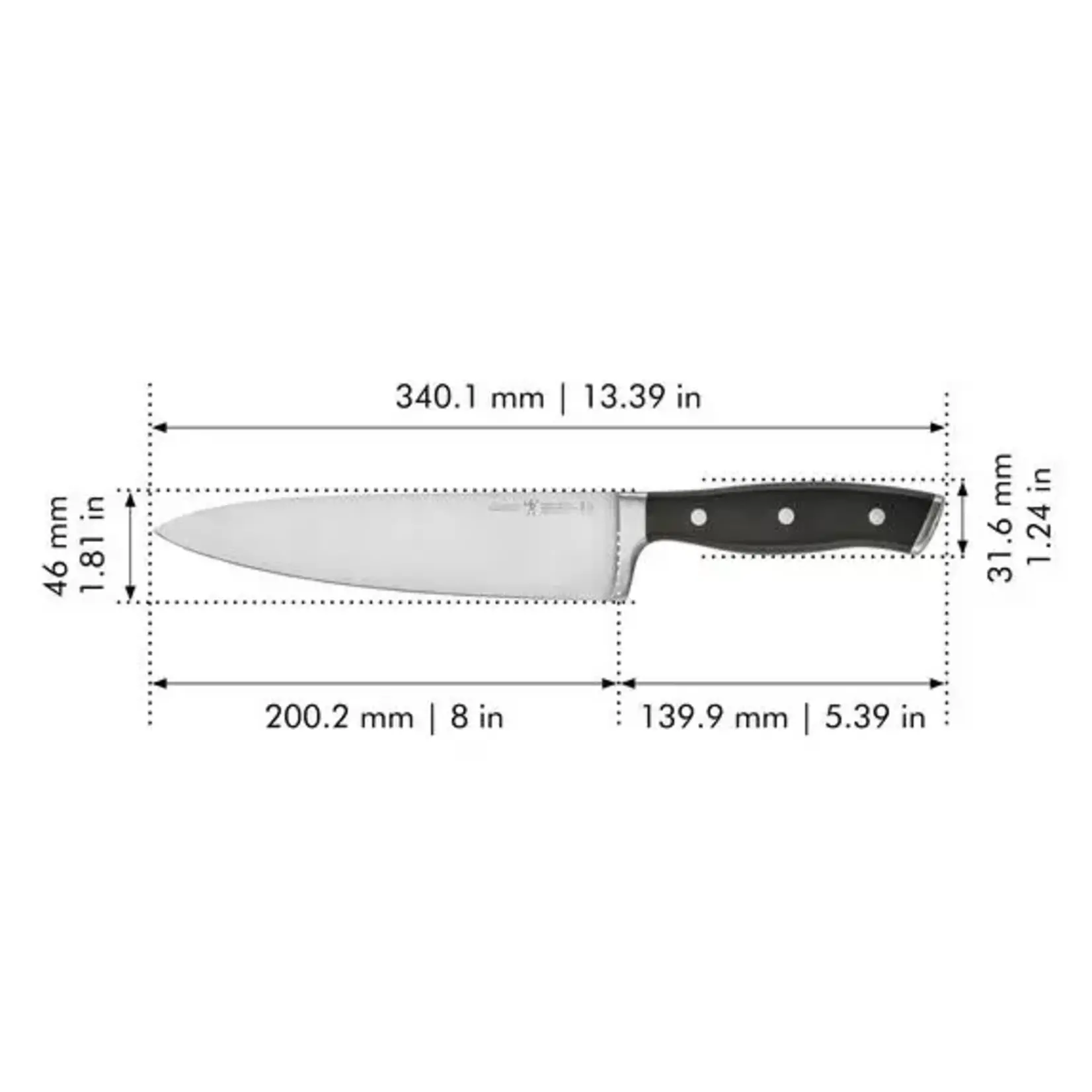 ZWILLING J.A. HENCKELS Forged Accent  8-inch, Chef's knife