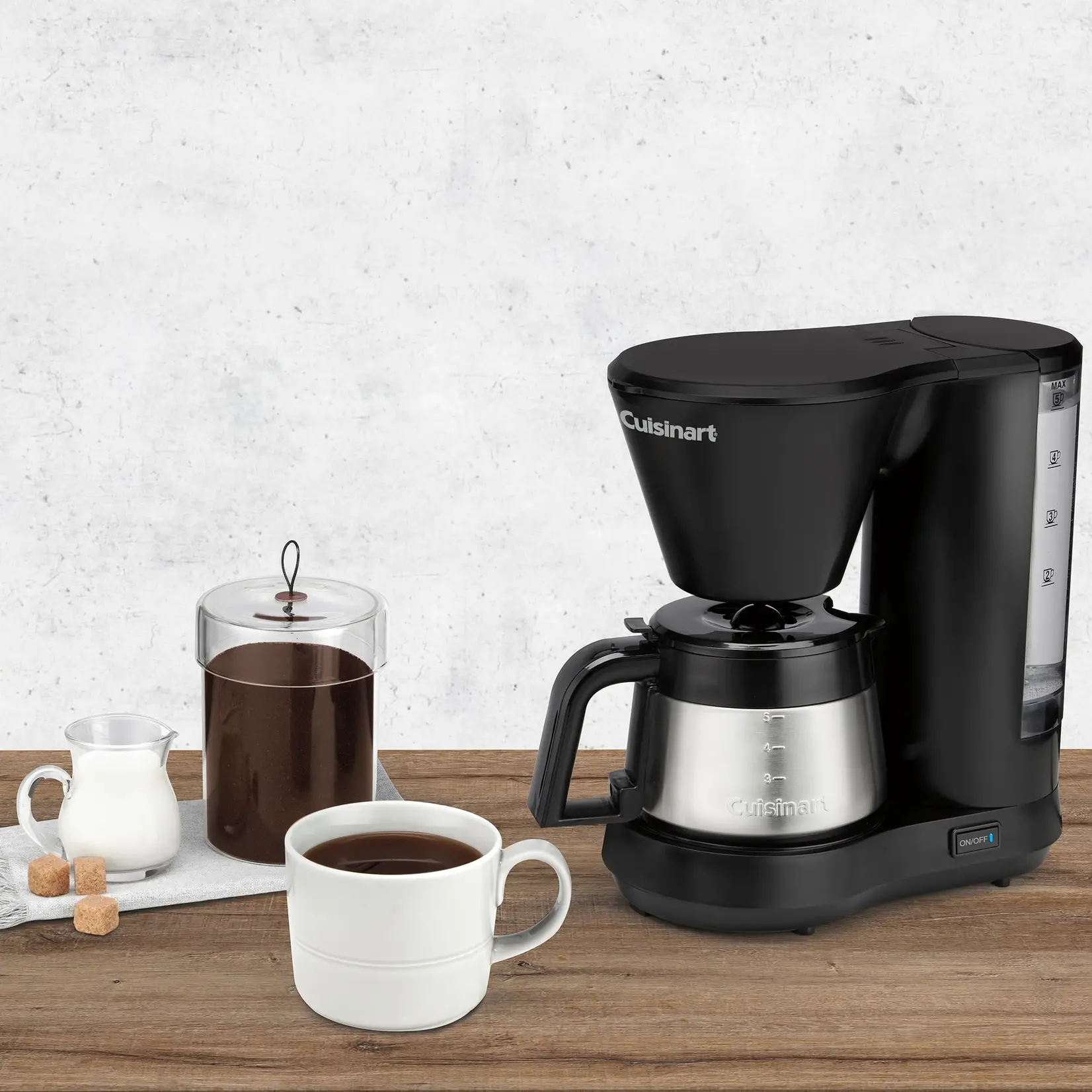 CUISINART 5-Cup Coffeemaker with Stainless Steel Carafe